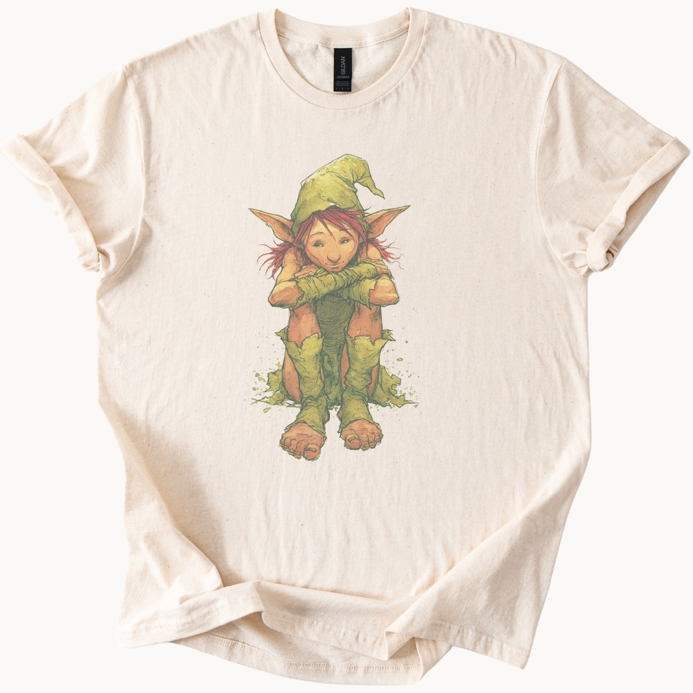 Hand Drawn Character Watercolor Graphic Tee